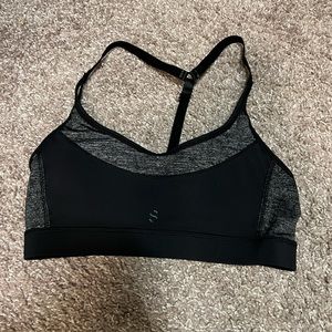 Sportsbra Black Grey Size XS